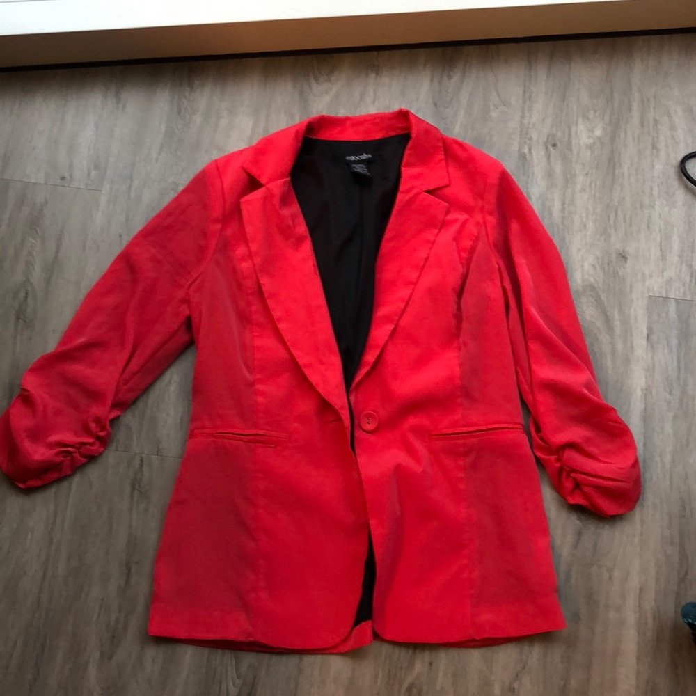 Pink blazer